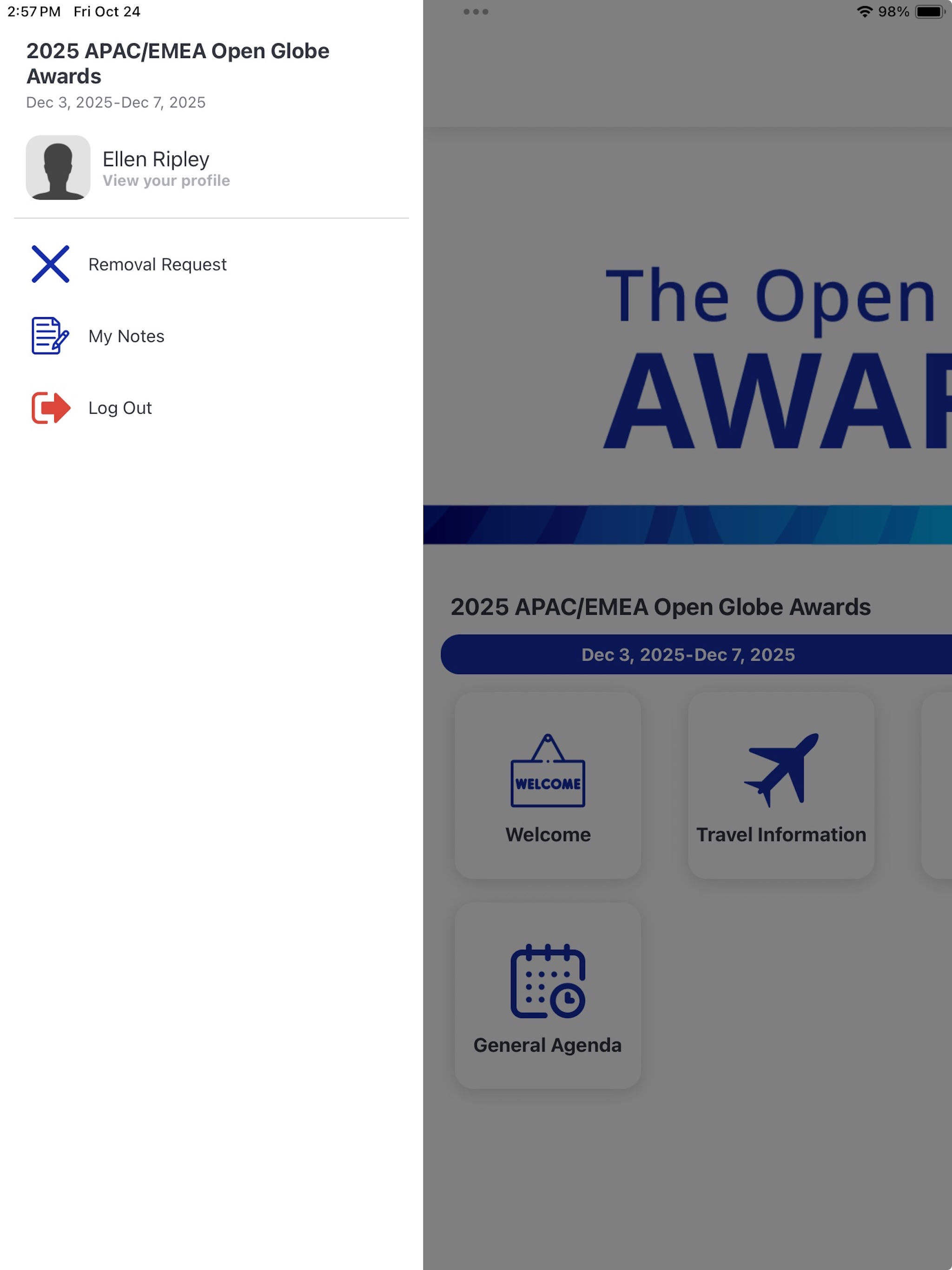 JCI Open Globe Events