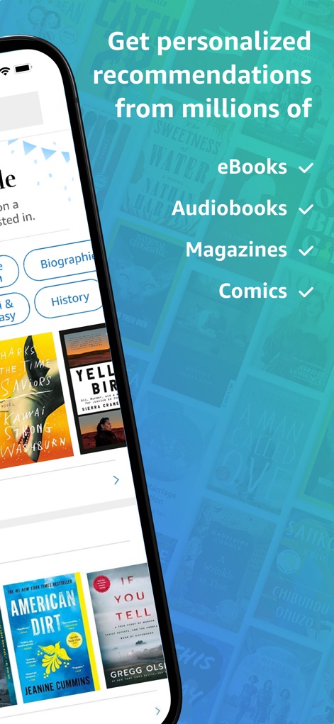 Amazon Kindle: Reading App - Content Universe Access