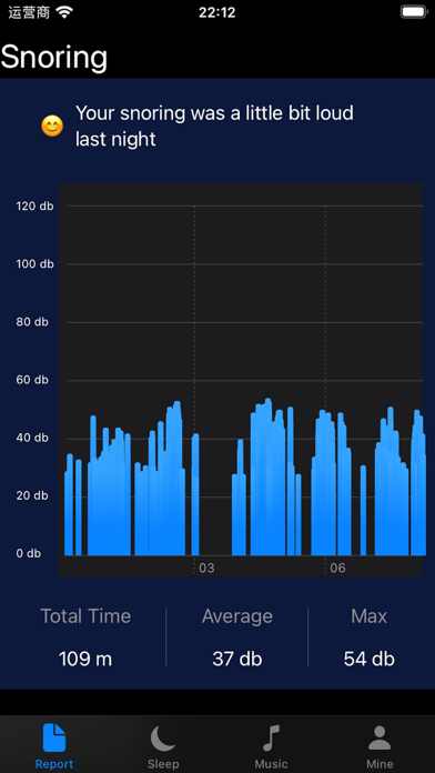 Snore Recorder & Sleep Tracker Screenshot