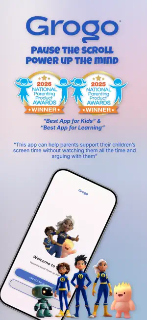 Grogo: Healthier Screen Time screenshot 1