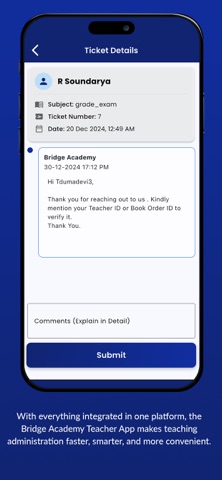 Bridge Academy - Teacher Screenshot 4 of 5