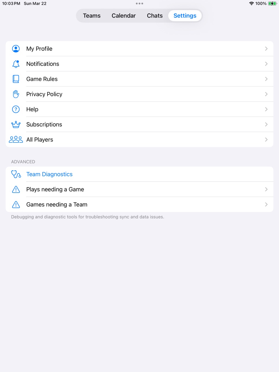 iPad screenshot