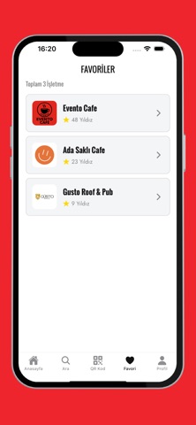 OxyMenu iPhone screenshot