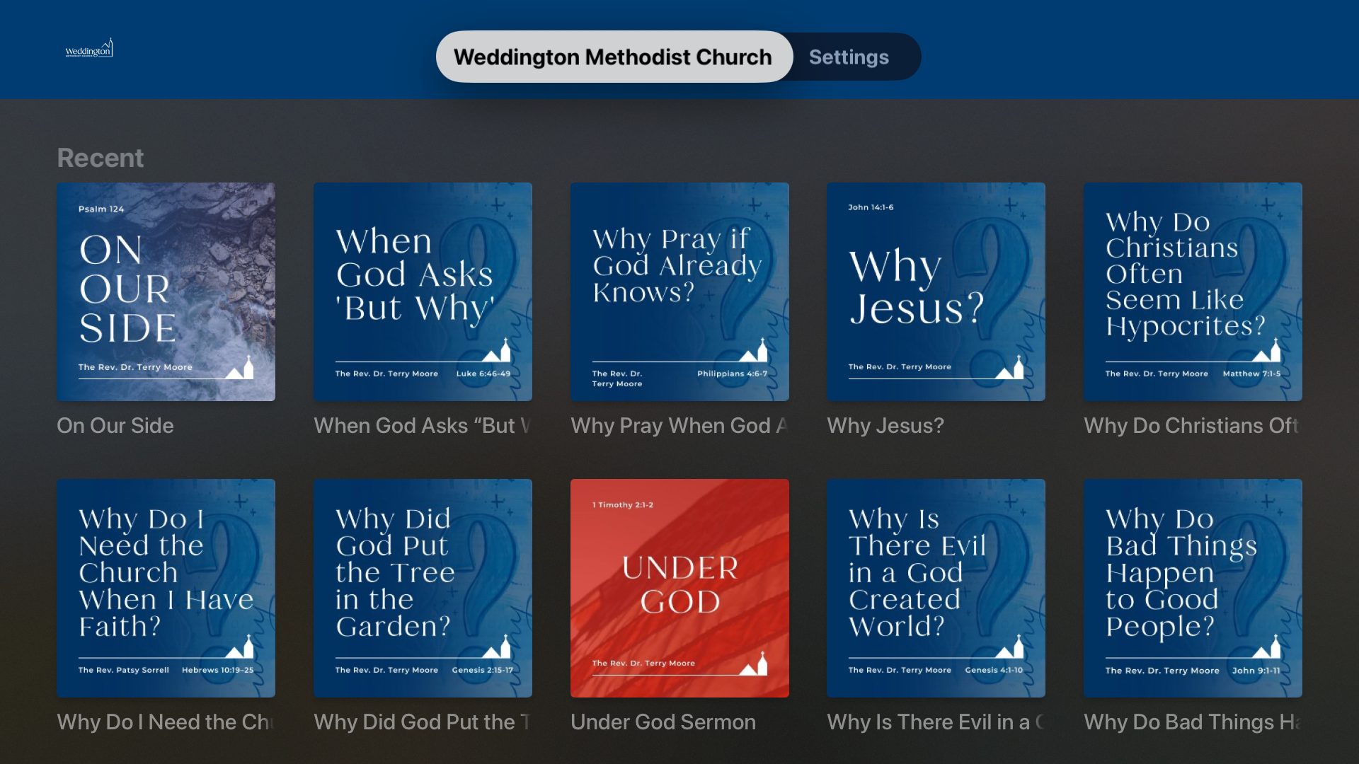 Weddington Methodist Church screenshot 7