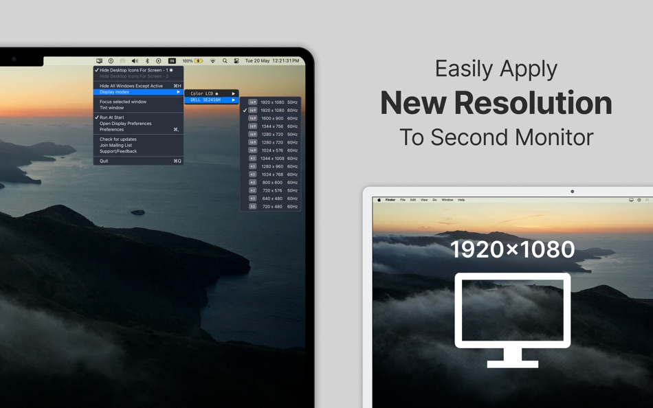 #5. Monitor Control : CoverDesk (macOS) 由: AppYogi Software