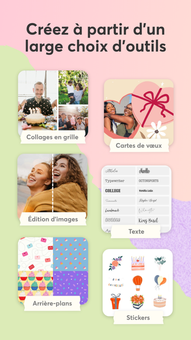 Screenshot #1 pour PicCollage : Photo Éditeur