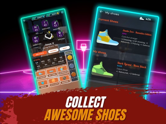 Astonishing Basketball Career iPad screenshot 4 - Games app