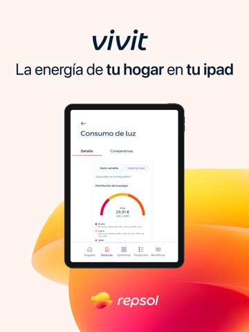 Repsol Vivit iPad screenshot