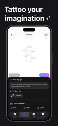 SmartInk – Tattoo AI & AR Try Screenshot 7 of 9