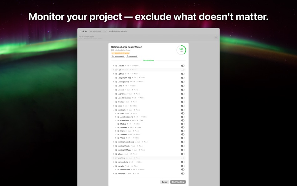 #7. MarkdownObserver (macOS) De: LARS POHLMANN