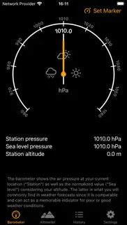 barometer & altimeter pro iphone screenshot 1