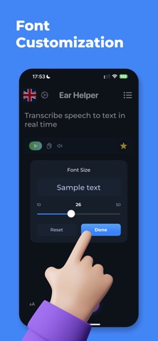 Ear Helper  MedVoice Assistant screenshot