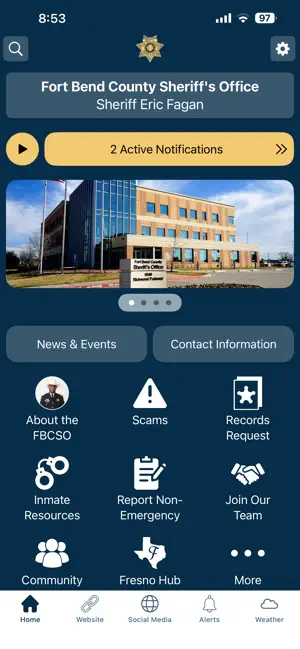 Fort Bend County Sheriff, TX screenshot 1