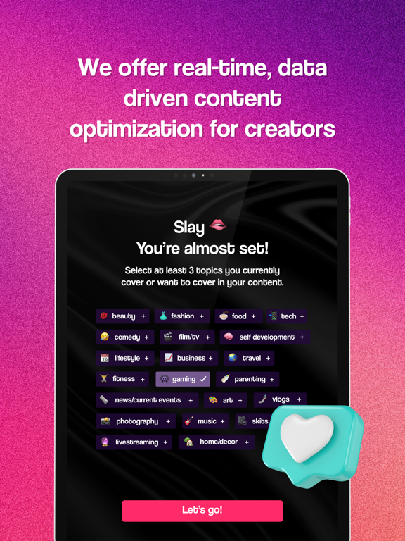 Vlogmi AI iPad screenshot 3 - Social Networking app