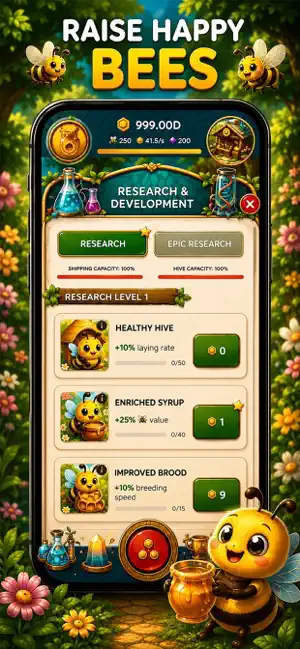 Bee Garden : idle game screenshot 3