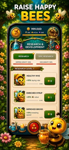 Bee Garden : idle game Screenshot 3 of 5