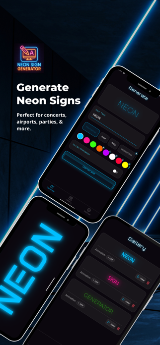 Neon Sign Generator Screenshot 1 of 4