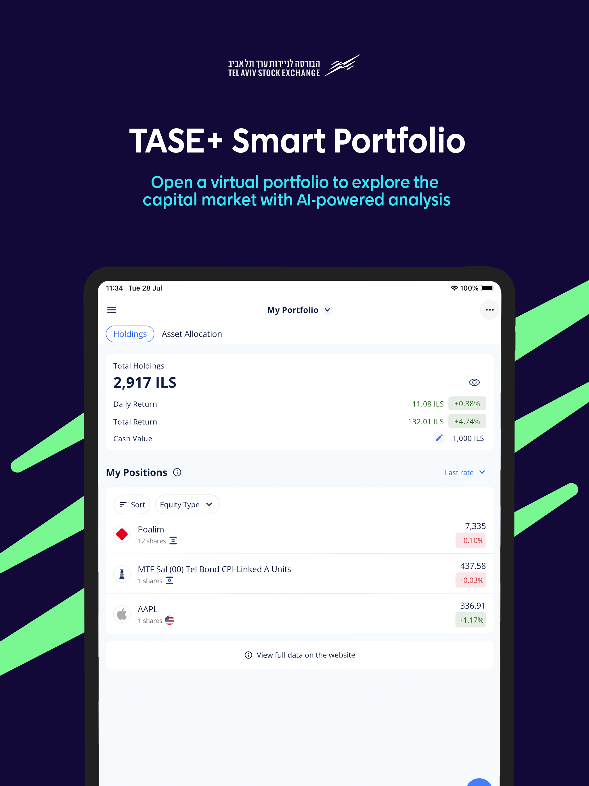 Tel Aviv Stock Exchange (TASE) screenshot 8