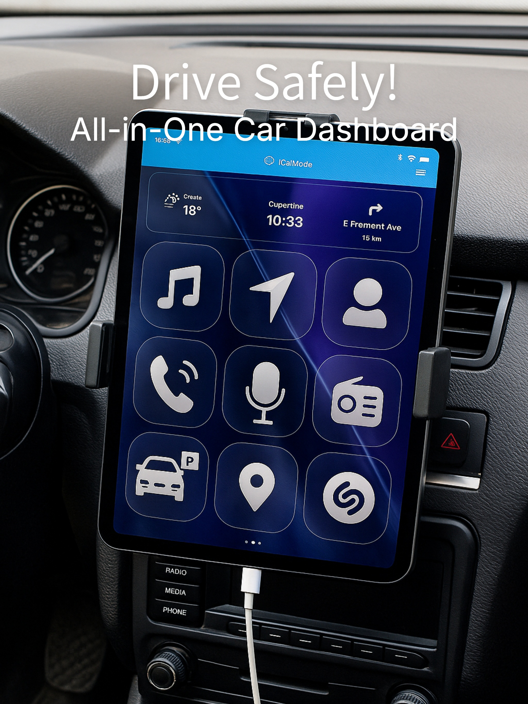 iCarMode: Drive Safe Dashboard screenshot 20
