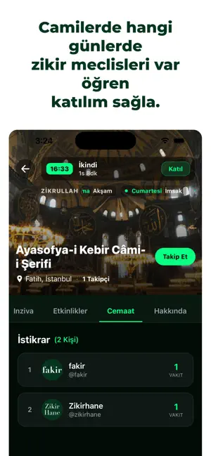 Zikir Vakti: Namaz, Cemaat screenshot 3