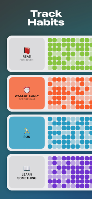 HabitGrid - Goal tracker Screenshot