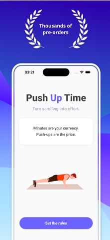 Push Up Time: Refocus Screenshot 4 of 9