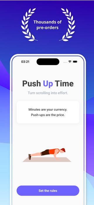 Push Up Time: Refocus Screenshot 4 of 9