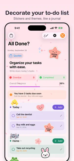 All Done: To-Do & Checklist screenshot 1