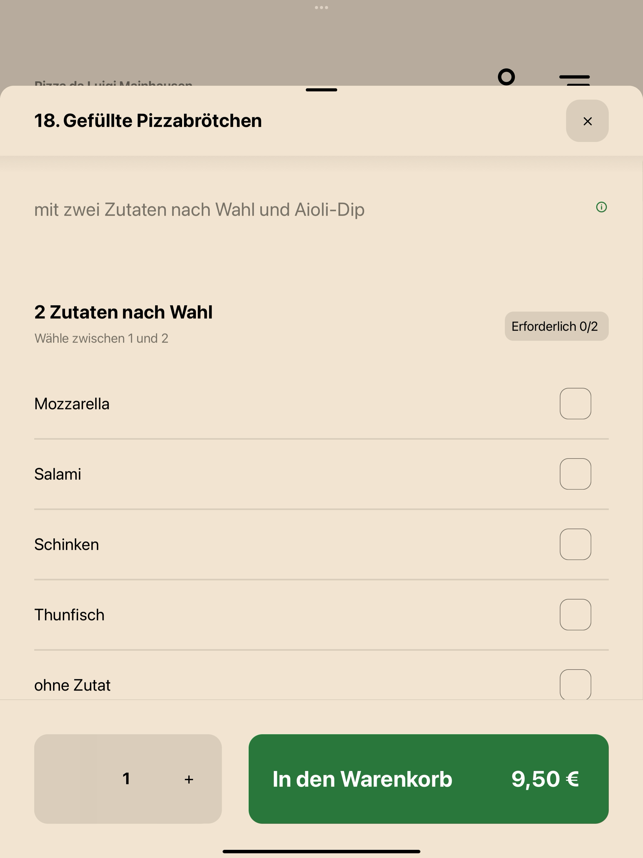 Pizza da Luigi Mainhausen screenshot 8