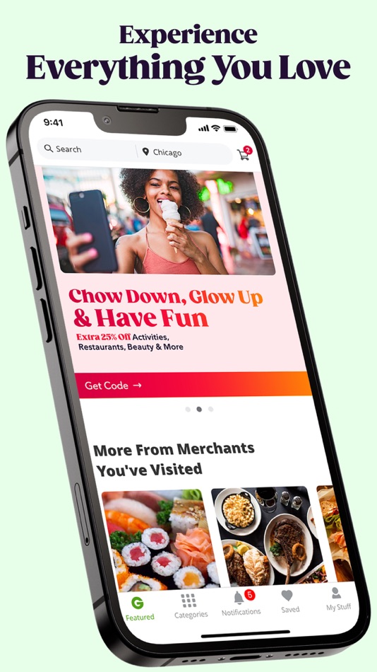 #5. Groupon - Local Deals Near Me (iOS) Podle: Groupon, Inc.