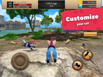 Cat Simulator 3D - Animal Life iPad screenshot
