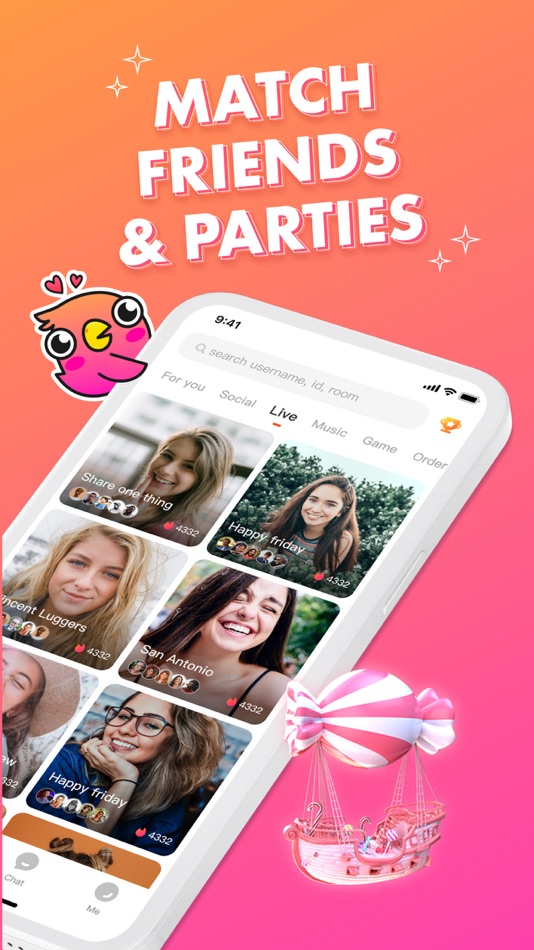 #1. Veeka: Make New Friends (iOS) Podle: GUMDROP ENTERTAINMENT PTE. LTD.