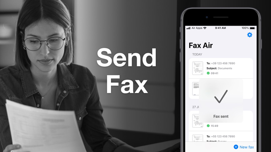 #1. Fax Air - Scan & Send Docs (iOS) 由: Air Apps Systems