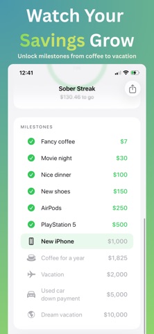 Sober Streak: Quit Addiction screenshot
