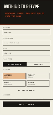 Clockwork: Returns & Warranty Screenshot 4 of 5