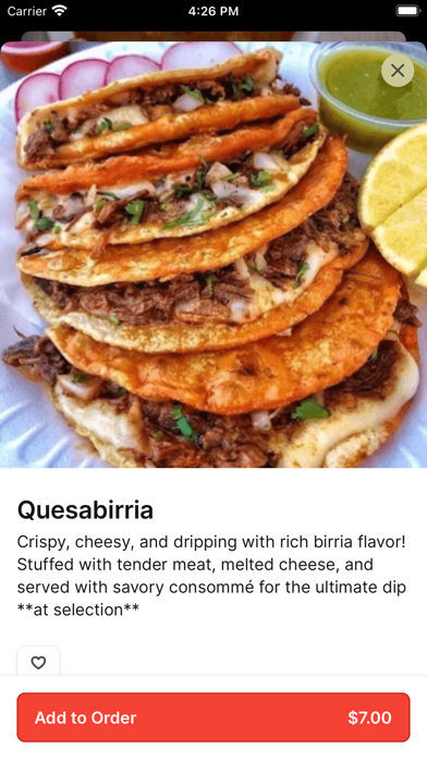Screenshot 3 of Taqueria Tepehuaje App