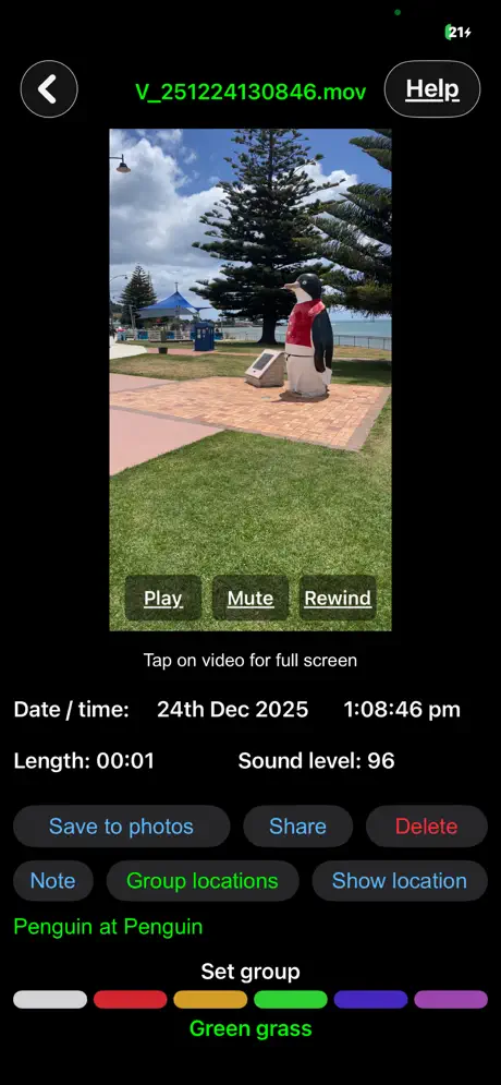 Video recorder with trigger screenshot 4