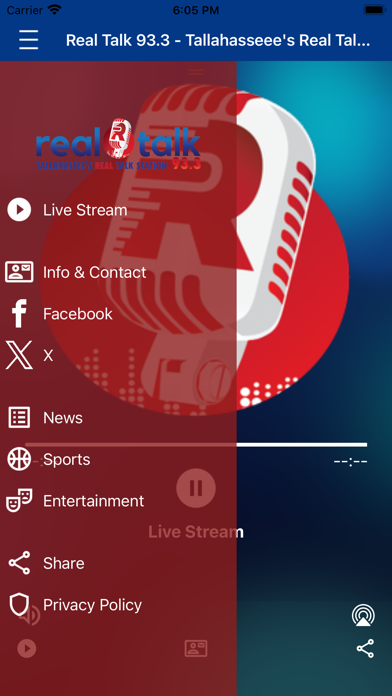 Real Talk 93.3 FM Screenshot