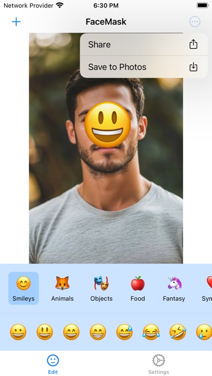 FaceMask - Emoji Photo Editor