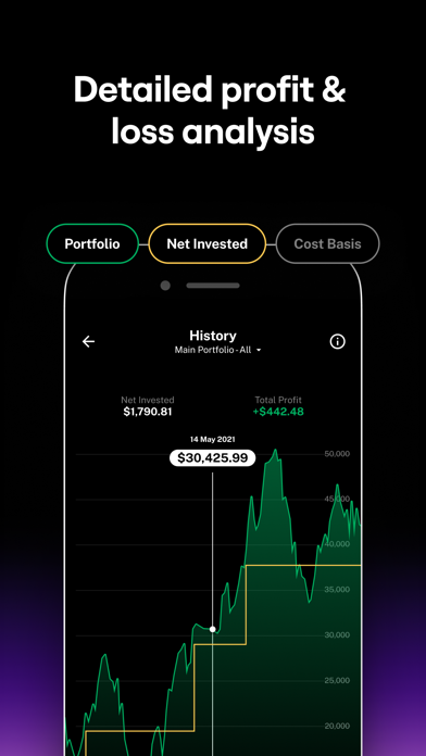 Delta Investment Tracker Screenshot