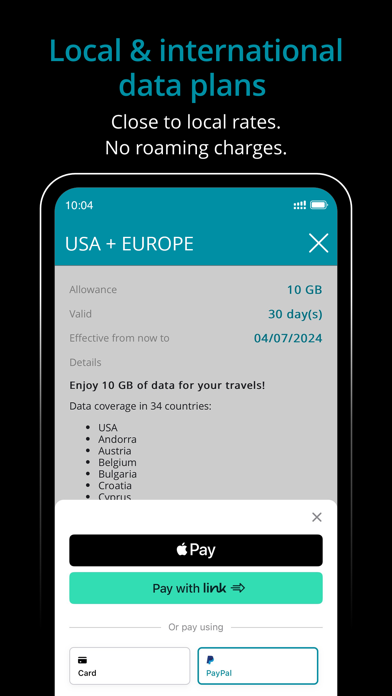 Ubigi: eSIM & Mobile Internet Screenshot