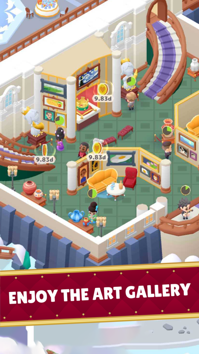Idle Royal Stories Tycoon Game Screenshot