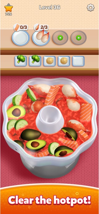 Hotpot Go: リラックスできる食べ物の分類ゲーム スクリーンショット2