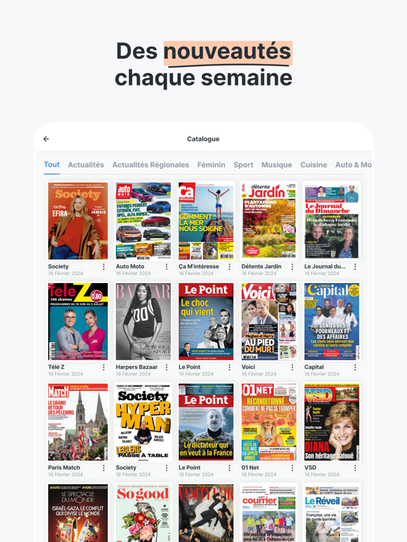 Screenshot #6 pour PassPresse - News & Magazines
