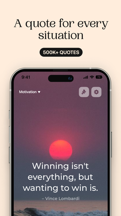 Screenshot #1 pour Aurora ~ Daily Quotes