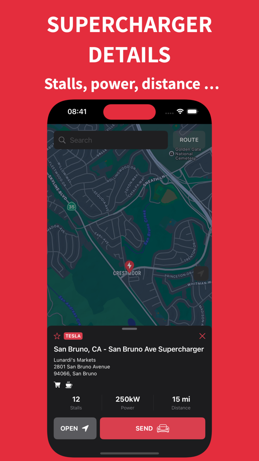 #3. Charging Map for Tesla (iOS) 由: Arturo Gutierrez
