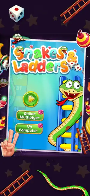 Snakes & Ladders - Glow & Neon screenshot 1