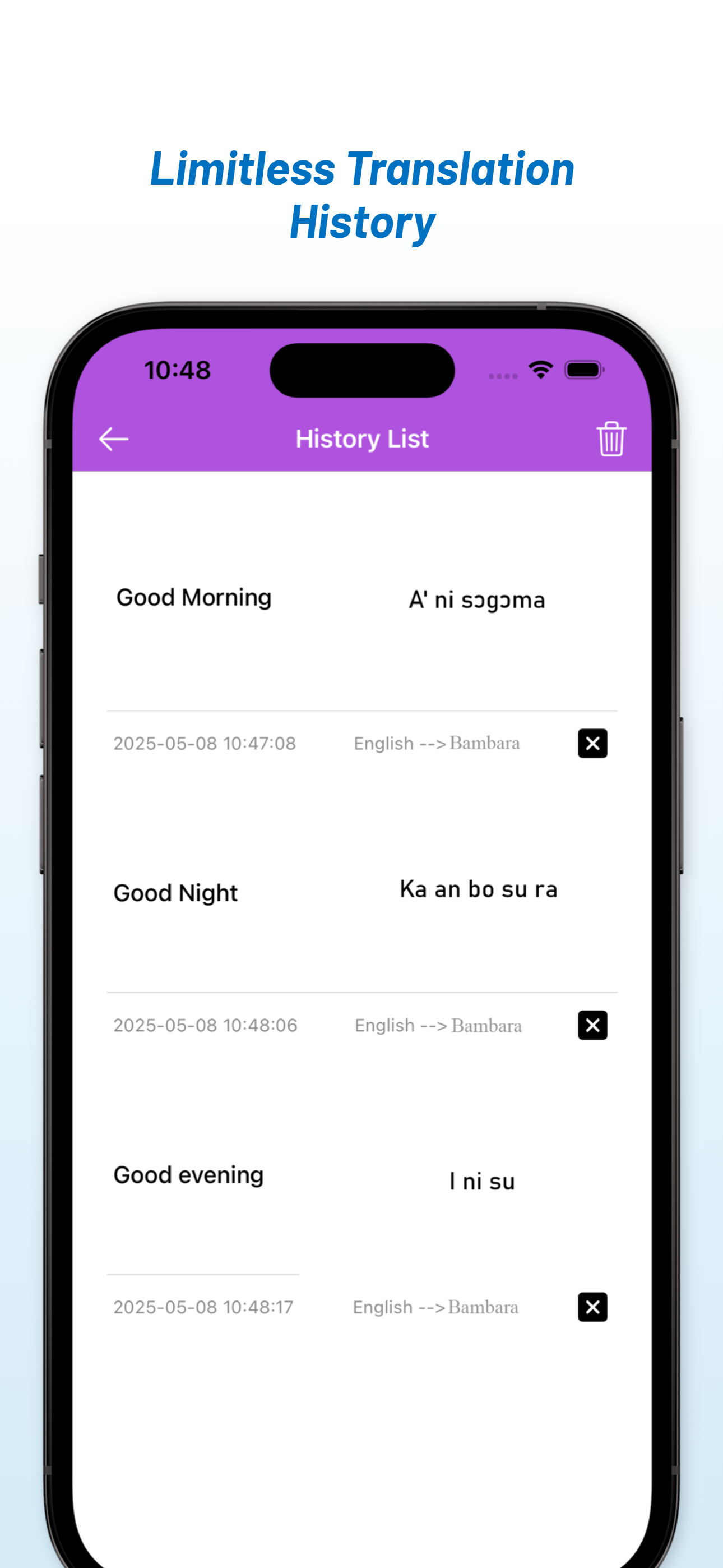 English - Bambara Translator screenshot 5