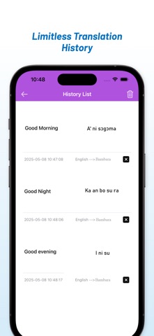 English - Bambara Translator iPhone screenshot