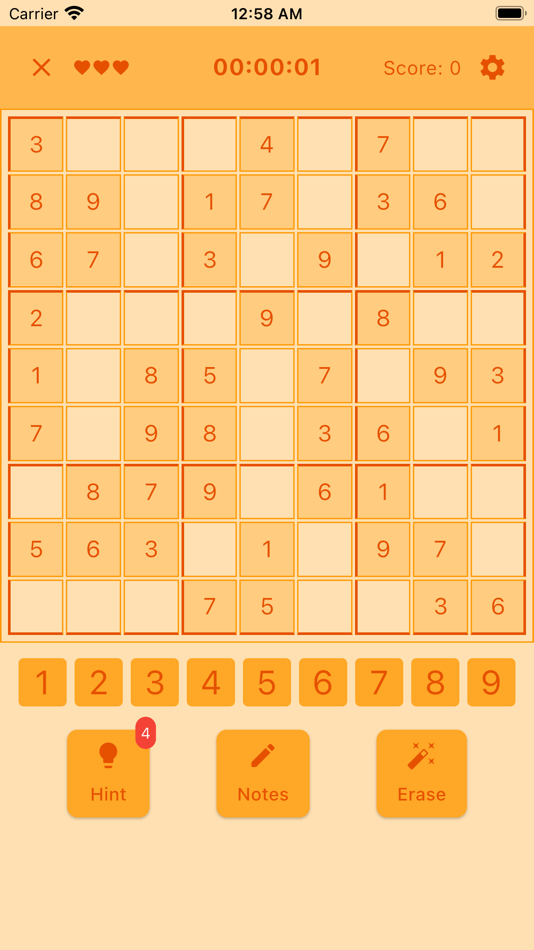 #4. Sudoku Relax Time (iOS) Podle: Tien Le